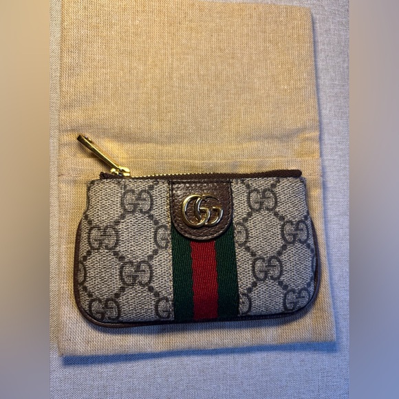 Gucci Ophidia GG Supreme Key Pouch - Picture 2 of 11